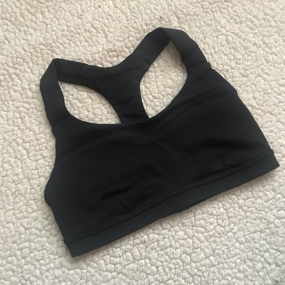 Lululemon Black Racerback Sports Bra
